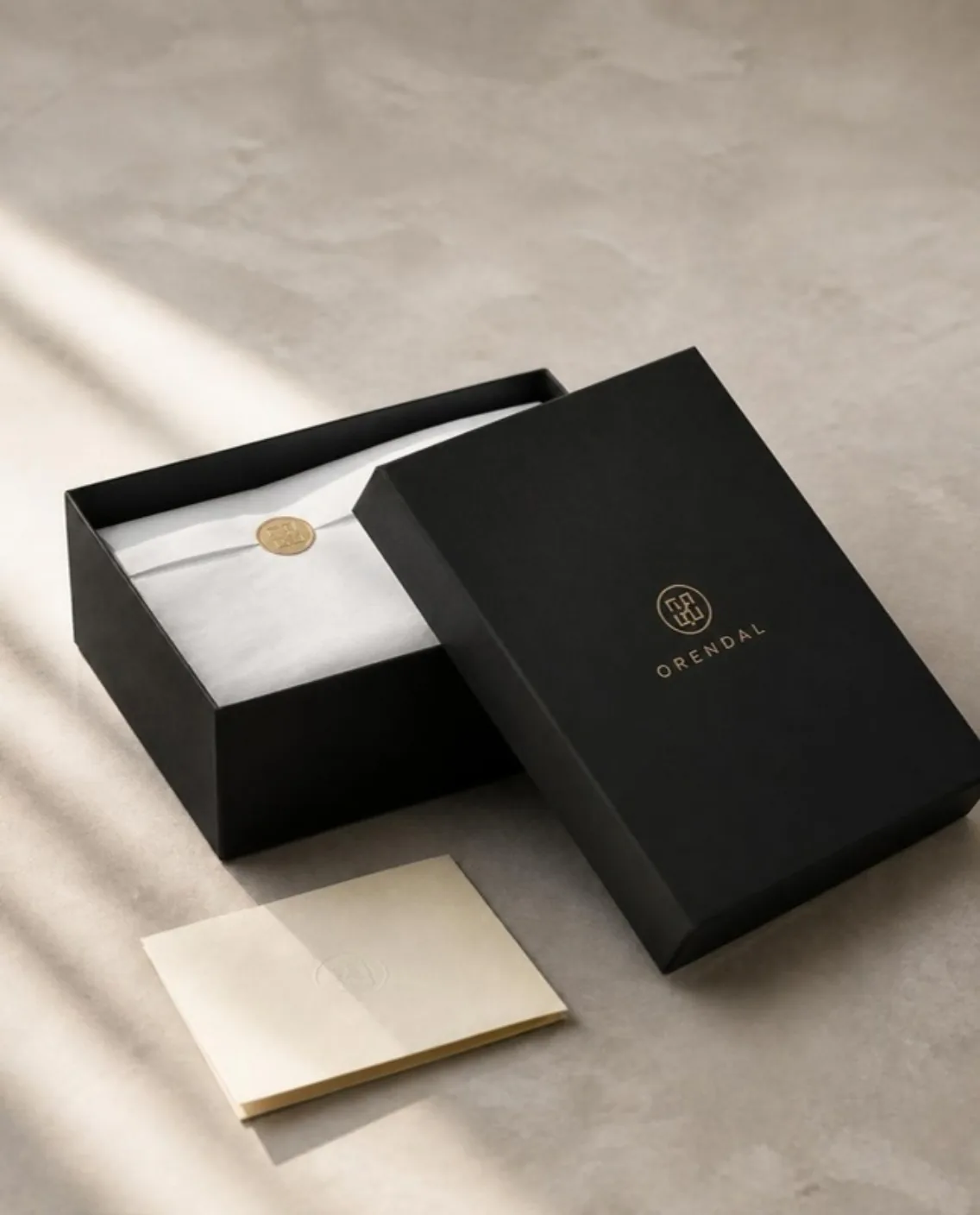 Geschenkbox mit Logo – Hochzeit