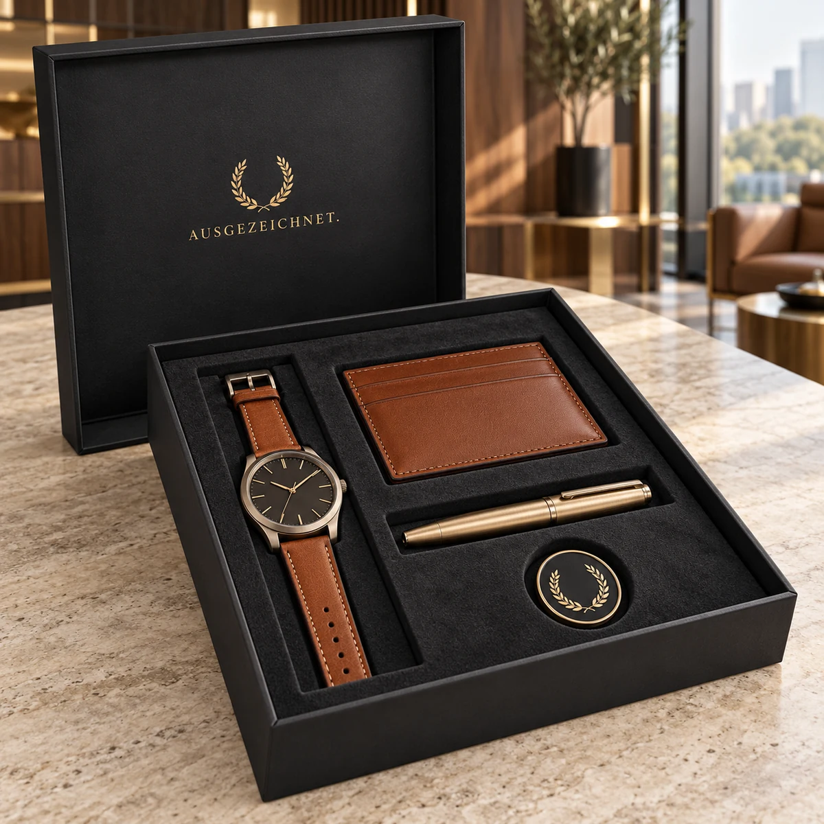Geschenkbox mit Logo – Incentives & Prämien