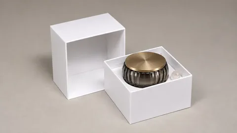 Kompakte Schachtel, 90 × 90 × 70 mm